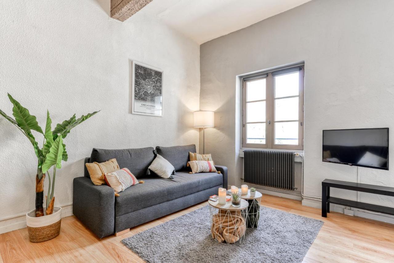 Le Cocon / Free Parking / Wifi / Netflix Apartment Carcassonne Luaran gambar